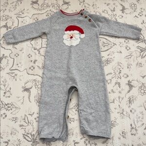 Good Lad Gray Santa Bodysuit